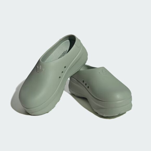 adidas Shoes - 🆕 Adidas Adifom Stan Smith Green Platform Mule Chunky Clogs